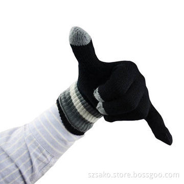 Long Time Working Built-in Headphones New Bluetooth Glove Touch Screen Control Mini Speaker